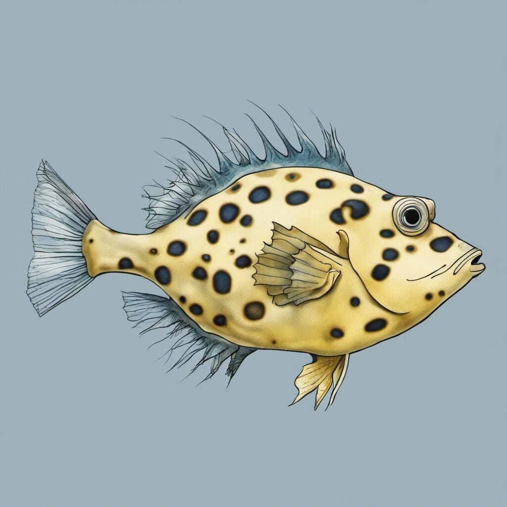 Scribbled Leatherjacket Filefish