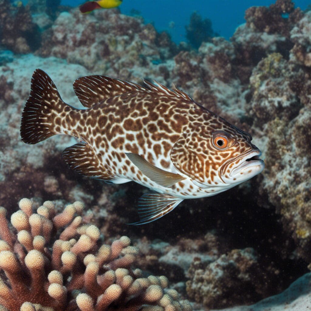 Nassau Grouper (Epinephelus striatus)