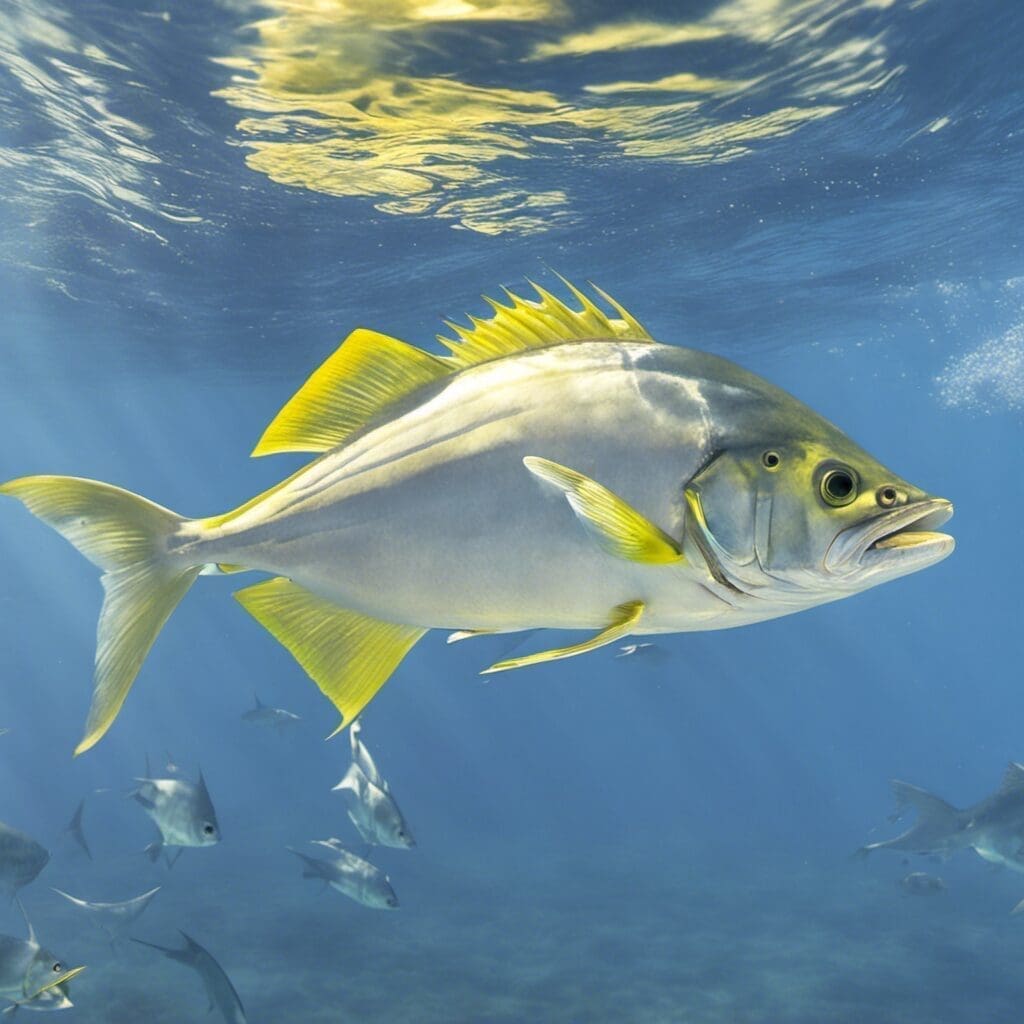 Crevalle Jack fish