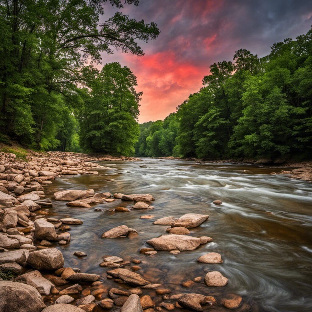 Little Red River beautiful view, Arkansas