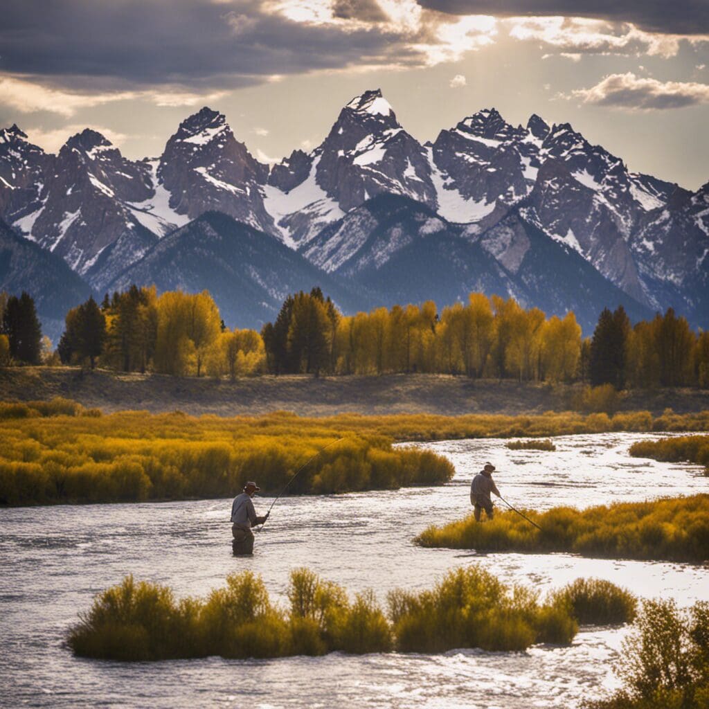 Fishing in Jackson Hole, Wyoming's Snake River