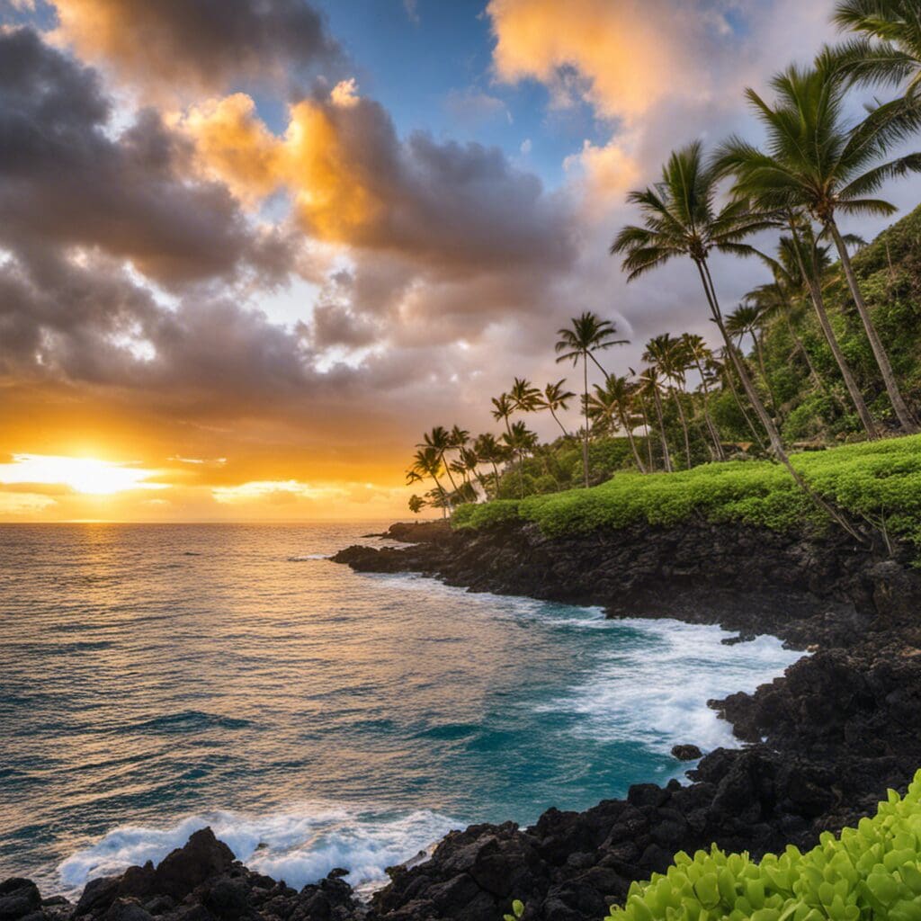 Beautiful Hawaii Fishing Spot