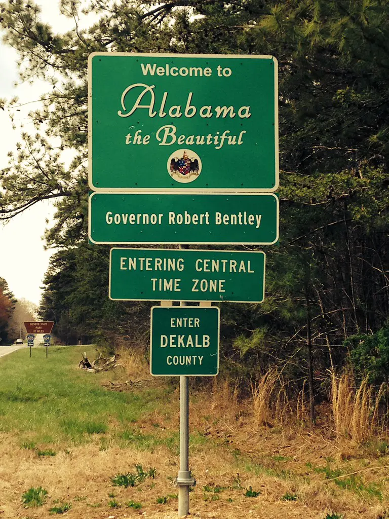 Welcome to Alabama