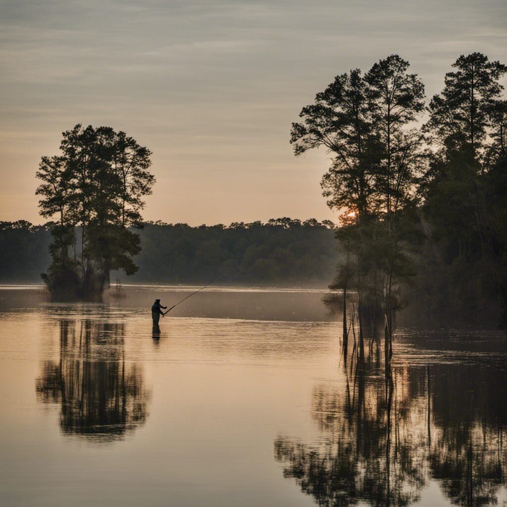 mississippi fishing, nature